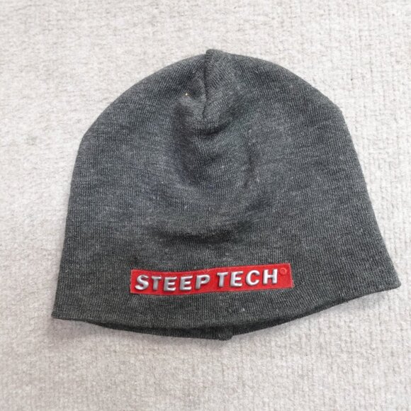 Vintage The North Face Beanie Hat Steeptech Gray